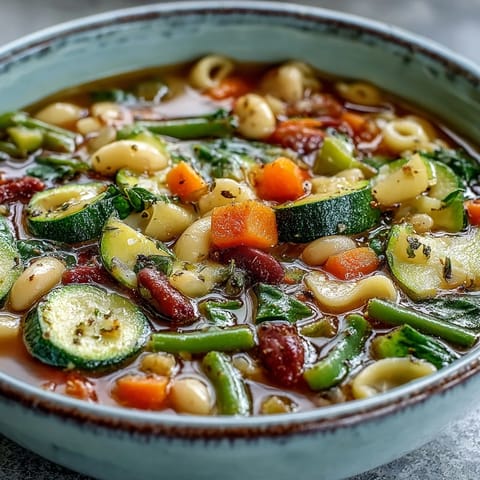 Vegetable Minestrone Variations