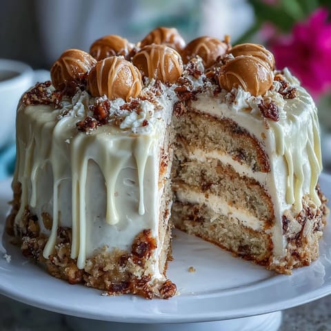 Graduation cake with white chocolate drip and gold balloon toppers, a festive centerpiece for celebrating academic achievements with style and sweetness.