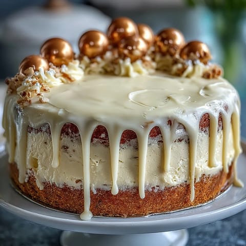 White Chocolate Drip Celebration