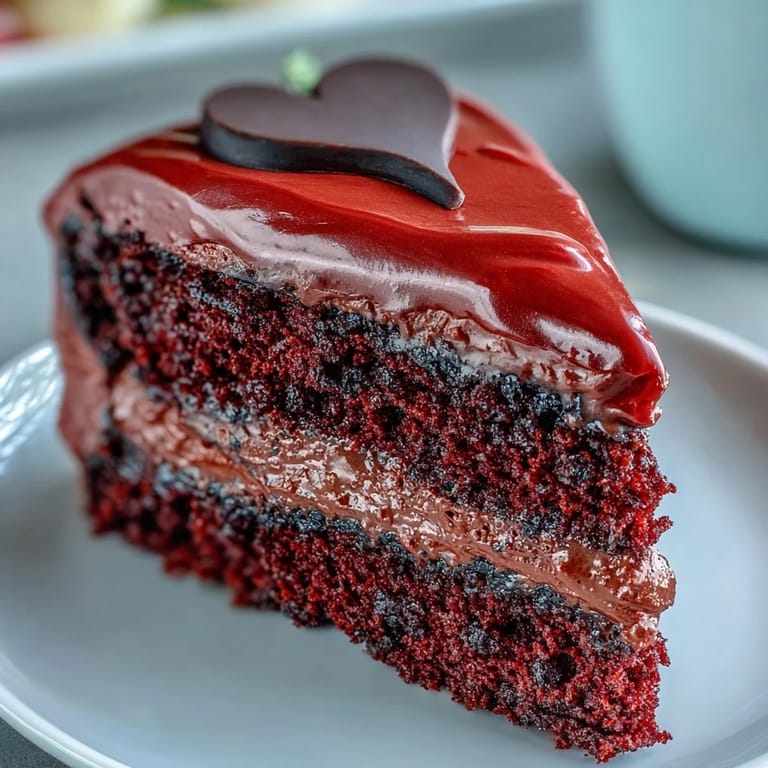 For your next party, slice into a Red Betty Boop Heart Cake with smooth frosting and a glossy chocolate silhouette.