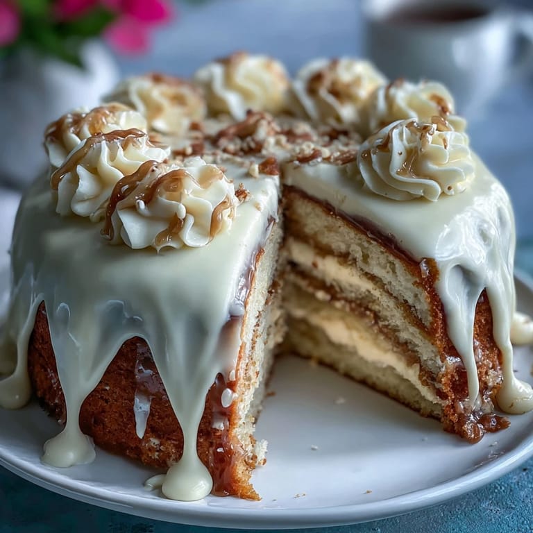 Elegant vanilla sponge graduation cake adorned with smooth white chocolate buttercream, dramatic white chocolate drip, and shimmering gold balloon decorations for a milestone celebration.
