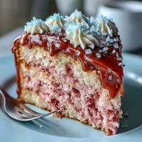 Rosé Velvet Cake with a beautiful edible gold drip topping.